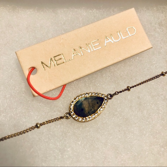 Melanie Auld Teardrop Bracelet Labradorite - Picture 2 of 3